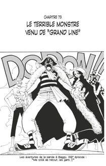 One Piece édition originale - Chapitre 73 - Le terrible monstre venu de "Grand Line"