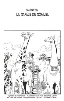 One Piece édition originale - Chapitre 734 - La rafale de Rommel