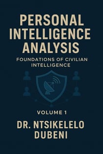 Personal Intelligence Analysis: Foundations Of Civilian Intelligence. - Volume 1, #1