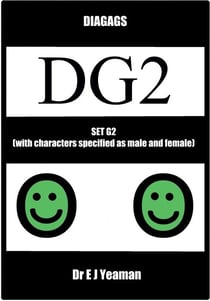 Diagags Set G2 (with Characters Specified as Male and Female)