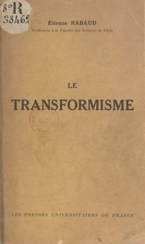 Le transformisme (1)