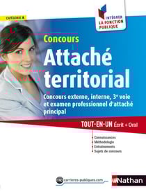 Concours Attaché territorial - Catégorie A - Intégrer la fonction publique - 2015 - Format : ePub 3 FL