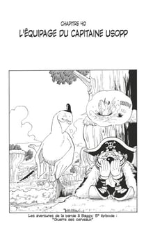 One Piece édition originale - Chapitre 40 - L'équipage du capitaine Usopp