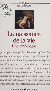 La naissance de la vie - Une anthologie