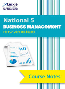 National 5 Business Management Course Notes for New 2019 Curriculum for Excellence SQA Exams - Course licence