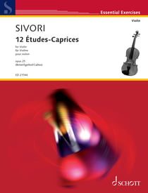 12 Études-Caprices - for Violin