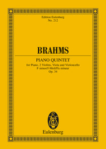 Piano Quintet F minor - Op. 34
