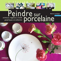 Peindre sur porcelaine - Animaux, végétaux, motifs graphiques et enfantins