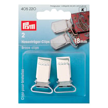 2 clips bretelles - 25mm