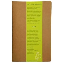 2 Travel Booklets 9x14 cm