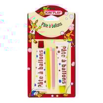 Pâte à ballons et pipette
