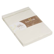 20 enveloppes Paille gommées Lalo - 114x162mm - 120g  ivoire