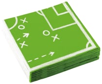 20 Serviettes 33x33 cm - Kicker Party