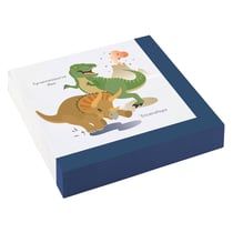 20 serviettes - Dinosaures - 33 x 33 cm