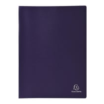 Protège-documents - 21x29,7 cm - 120 vues - Violet - Exacompta