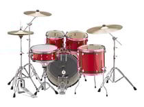 Yamaha RYDEEN RDP0F5 - Batterie acoustique 5 fûts + pack de cymbales Paiste - studio Hot Red 20''