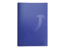Cahier polypro 21 x 29,7 cm 140 pages grands carreaux Cultura - Bleu marine