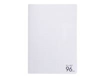 Cahier 96 pages petits carreaux A4 21 x 29,7 cm Polypropylène Cultura Transparent