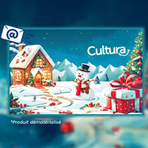 E-carte cadeau Cultura  Noël 50€