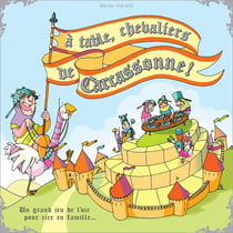 À table chevaliers de Carcassonne ! Jeu de l'oie