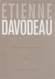 Coffret Davodeau - quelques jours avec un menteur - rural - les mauvaises gens