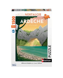 Puzzle 1500 pièces - Ardèche - Nathan