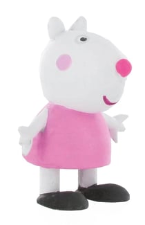 Figurine suzy brebis - peppa pig - 6 cm