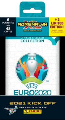 Uefa Euro 2021 + 6 Poch + 3 Cartes