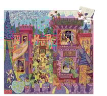 Puzzle silhouette - Chateau féerique
