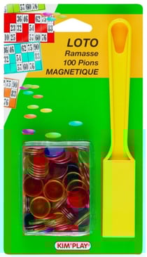 Ramasse magnetique pour loto et 100 pions