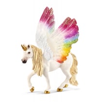Figurine - Bayala - Licorne ailée arc-en-ciel -