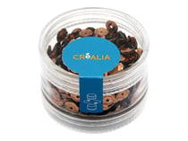 Sequins bombés Bronze - Boîte de 10 grammes - Créalia