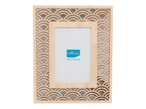 Cadre photo en bois ajouré motifs Art Déco Créalia 20 x 25 cm