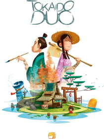 Tokaido Duo - Jeu de société à deux -  Jeu de stratégie - Funforge