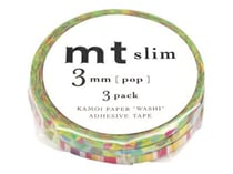 3 Masking tape - Rond pop - 3mm x 10 m