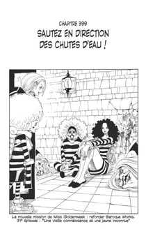 One Piece édition originale - Chapitre 399 - Sautez en direction des chutes d'eau !