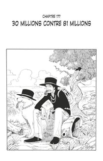 One Piece édition originale - Chapitre 177 - 30 millions contre 81 millions