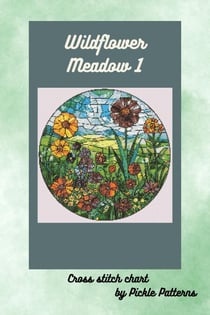 Wildflower Meadow 1 - Stained Glass Plants, #5