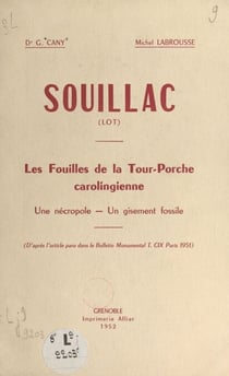 Souillac (Lot) : les fouilles de la Tour-Porche carolingienne - Une nécropole, un gisement fossile