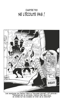 One Piece édition originale - Chapitre 700 - Ne l'écoute pas !