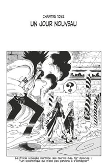 One Piece édition originale - Chapitre 1052 - Un jour nouveau