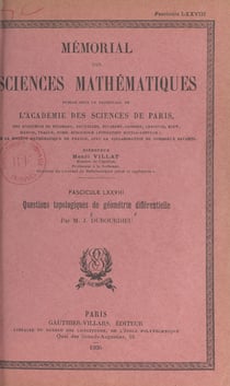 Questions topologiques de géométrie différentielle