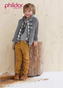 Modèle Tricot Enfant - Blouson Zippé