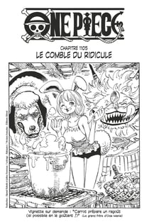 One Piece édition originale - Chapitre 1105 - Le comble du ridicule