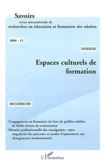 Espaces culturels de formation - Revue internationale de recherche en éducation et formation