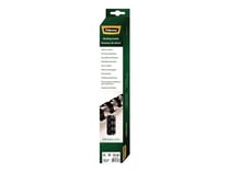 25 anneaux plastiques reliure 0.8 cm noir
