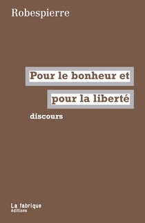 Pour le bonheur et pour la liberté - discours