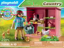 Playmobil® - Agricultrice et poulailler - 71308 - Playmobil® Country