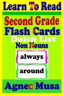 Second Grade Flash Cards - Dolch List Non Nouns
