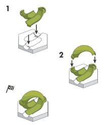 GraviTrax Bloc d'Action Looping